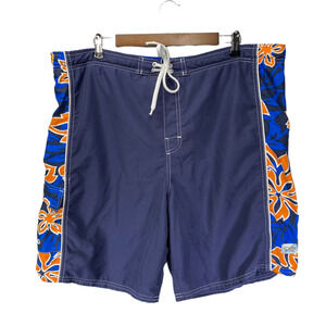 OP Sport Swim Trunks Board Shorts Drawstring Men's Large Lined L Swim Suit Surf